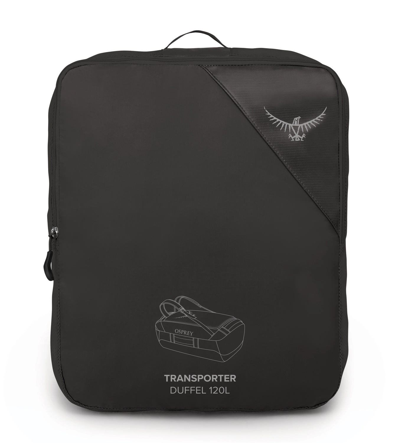 Reistas Osprey Transporter 120 Black - Afbeelding 5