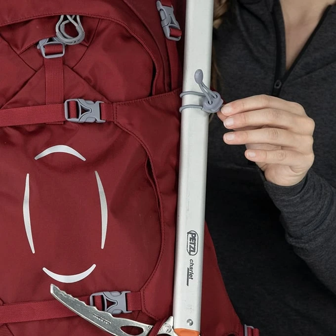 Osprey Ariel 55 Womens Backpack XS/S Claret Red - Afbeelding 17