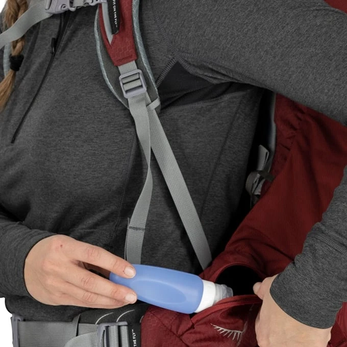 Osprey Ariel 55 Womens Backpack XS/S Claret Red - Afbeelding 18