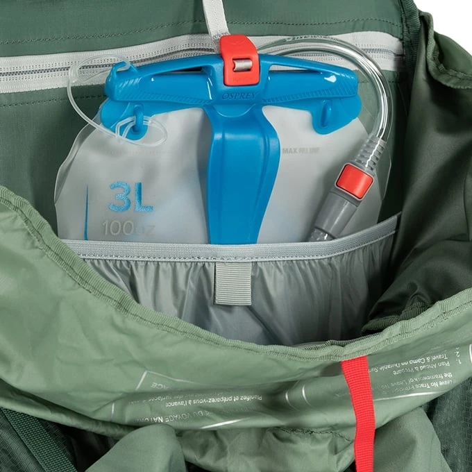 Osprey Aura AG LT 65 WM/L Koseret/darjeeling Spring Green - Afbeelding 12