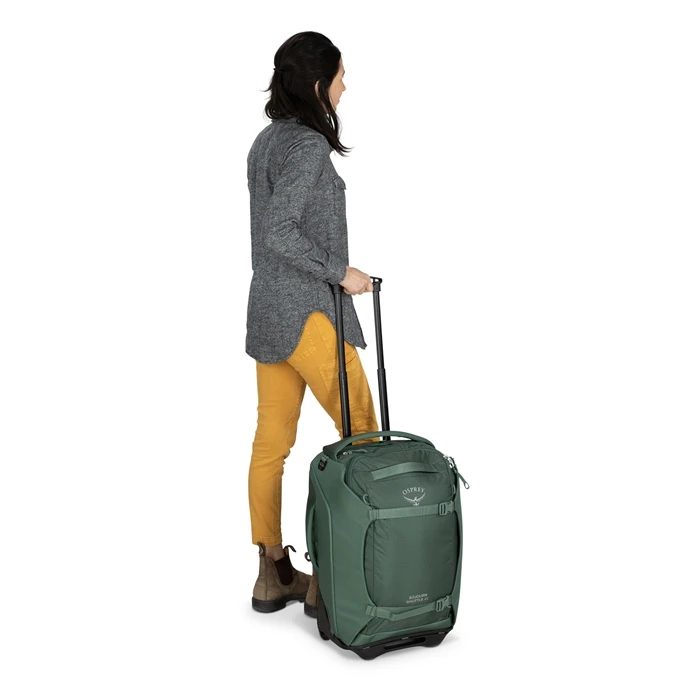 Osprey Sojourn Shuttle Wheeled Duffel 45L Koseret Green - Afbeelding 2