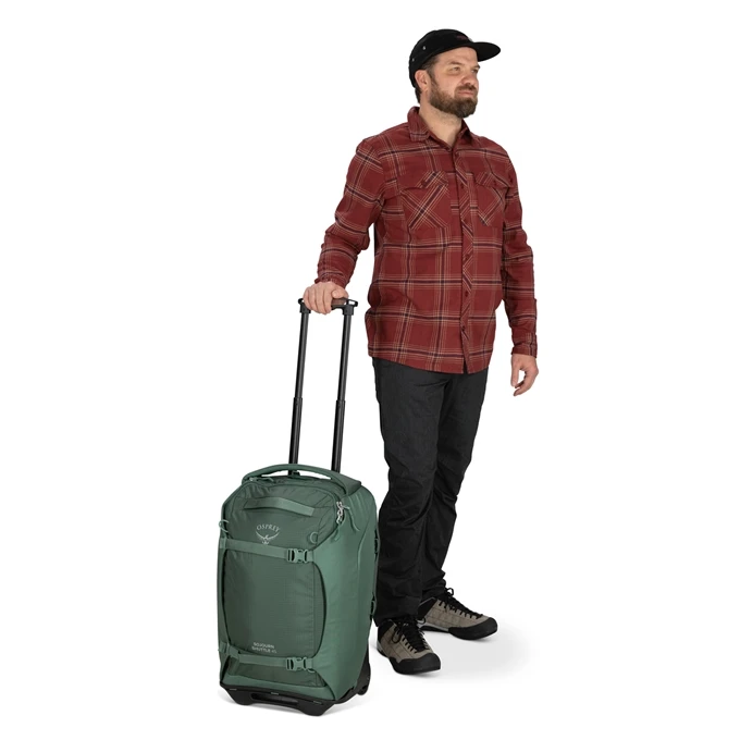 Osprey Sojourn Shuttle Wheeled Duffel 45L Koseret Green - Afbeelding 6