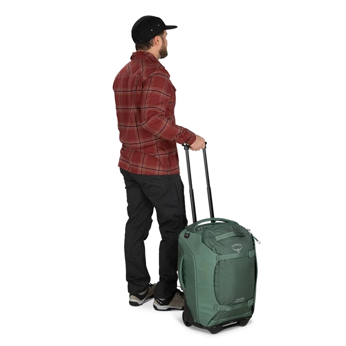 Osprey Sojourn Shuttle Wheeled Duffel 45L Koseret Green - Afbeelding 7