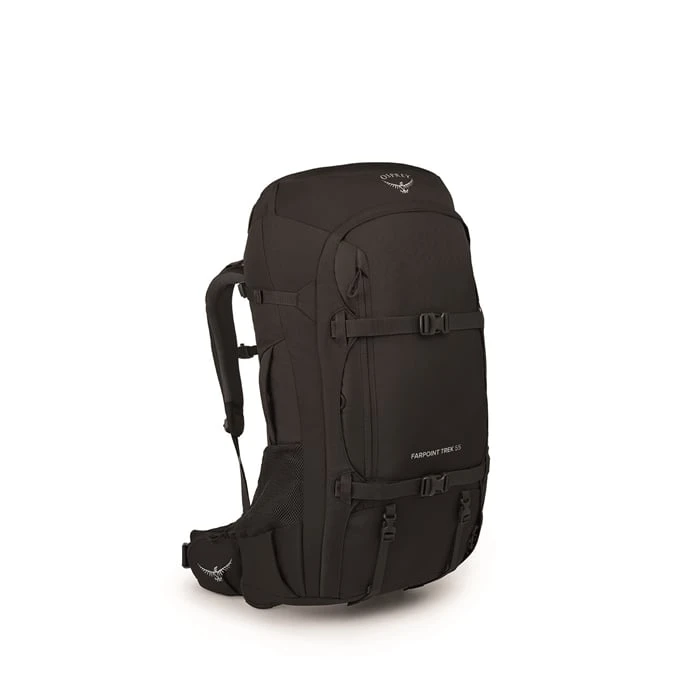 Osprey Farpoint Treck Pack 55 Black - Afbeelding 2